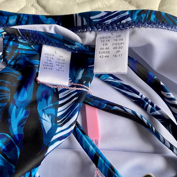 🌴Zeraca Highwaisted Strappy/Racer Back Bikini🌴NWT - Picture 6 of 8